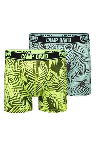 CAMP DAVID Boxershorts Set, Herren, Gr. XL, bunt in türkis von CAMP DAVID