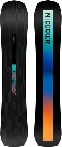 NIDECKER ESCAPE PLUS WIDE Snowboard 2026 - 165W in schwarz von NIDECKER