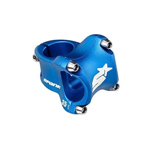 Spank Spike Race 2.0 Vorbau - Blau - 35 mm - Vorbauten, leichter und robuster Vorbau für optimalen Fahrkomfort und Kontrolle beim Mountainbiken.