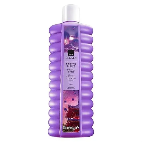 Avon Senses Oriental Escape Badeschaum, 500 ml, Orangenblüten & Patschuli