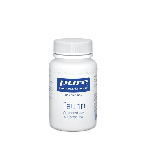 pure encapsulations® Taurin 60 Kapseln - Hochwertiges Nahrungsergänzungsmittel mit Taurin in geprüfter Qualität. Vegan, ohne Koffein und frei von unnötigen Zusatzstoffen für eine optimale Verträglichkeit.