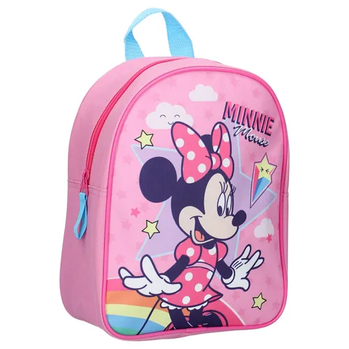 Vadobag Kinderrucksack 6 Liter Minnie Mouse Stars & Rainbows 22 x 28 x 10 cm