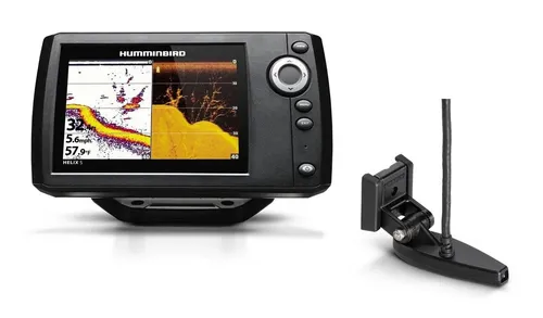 Humminbird Fischfinder Echolot Helix 5 DI G2 komplett mit XNT 9 Down Imaging
