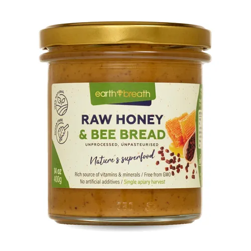 Honig mit Bienenbrot – 400 g – roh rein natürlich – Perga/Ambrosia – gesunde ...