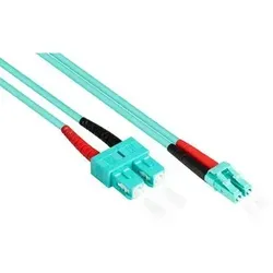 Patchkabel LWL Duplex OM3 (Multimode, 50/125) LC/SC, LSZH, 3m