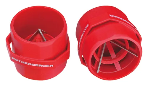 Rothenberger Innen- und Außenentgrater 4-36mm - Handlicher Entgrater für Kupfer- und Kunststoffrohre, ideal für präzise Kantenbearbeitung