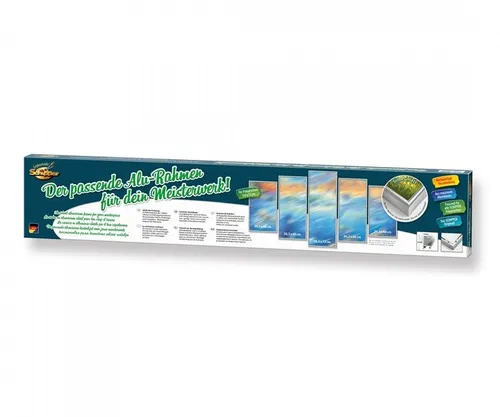 MNZ Alurahmen Polyptychon Silber