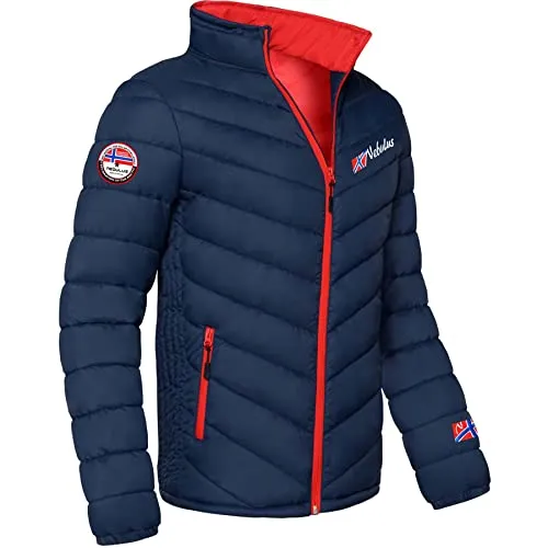 Nebulus Herren Jacke TANNO, warme Outdoorjacke, praktische & vielseitige Übergangs- & Winterjacke, navy - M