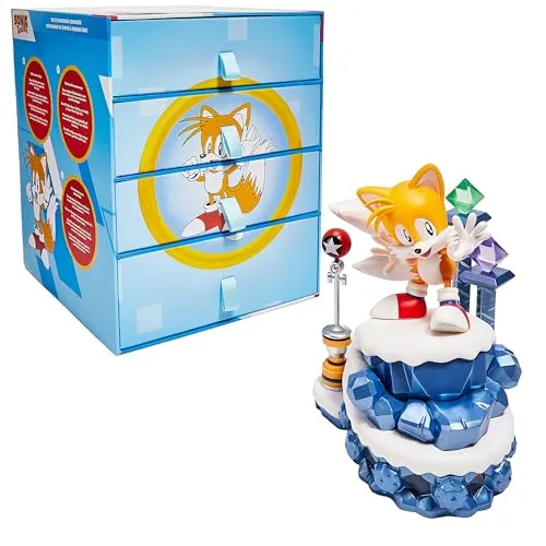 Sonic - The Hedgehog Countdown Adventskalender mit Tails - Anzieh- & Modepuppen: Offizieller Adventskalender mit 24 Teilen zum einfachen Zusammenbauen einer Sonic-Figur – perfektes Geschenk für Fans und Sammler!
