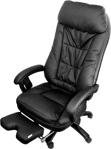 @tec Tiga Deluxe Chefsessel mit Massagefunktion - Bürostuhl mit kräftiger Shiatsu Massage und Wärme, ideal für Büro und Zuhause, sorgt für Entspannung und Komfort während der Arbeit.