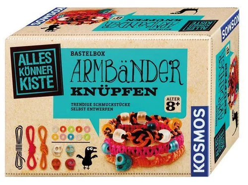 Experimentierkasten 604158 Armbänder knüpfen LxBxH 190x130x78mm NEU Freundschaft