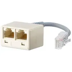 Metz Connect ISDN-Adapter WE 8-2xWE 8 0,1m von Metz