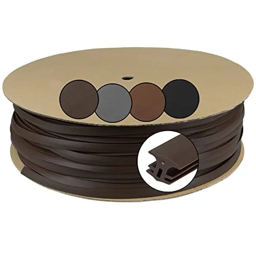 Montafox Fugendichtband 25 m, 50 m, 100 m - Flexibles Fugenband für Terrassen - Das Montafox Fugendichtband aus langlebigem TPE Kunststoff schützt Ihre Terrassendielen zuverlässig vor Schmutz und Ablagerungen. Einfache Montage und universell einsetzbar für WPC, Holz und Stein.