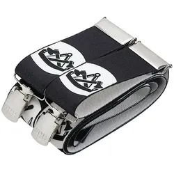 FHB Hosenträger Zimmermann DIETRICH, schwarz - Grau