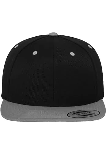 Flexfit Unisex Mesh Trucker Mütze, Black/Silver,S/M
