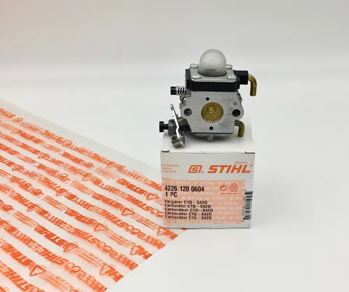 Stihl Vergaser C1Q-S42 für HS75 HS80 HS85 - Original Ersatzteil - Ersatzteile & Zubehör - Original STIHL Vergaser C1Q-S42D für zuverlässige Leistung Ihrer Heckenscheren HS75, HS80 und HS85.