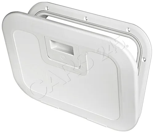 OSCULATI Push Pull Inspektionsluke weiß 380 X 280 mm