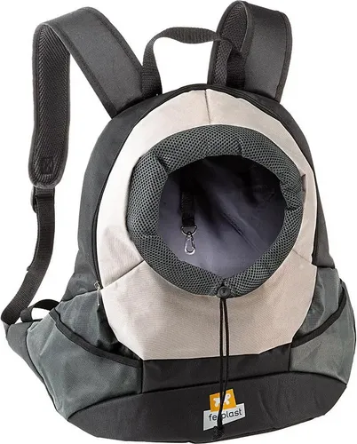 Ferplast Kangoo Grosser Grauer Rucksack Für Katze Und Hunde