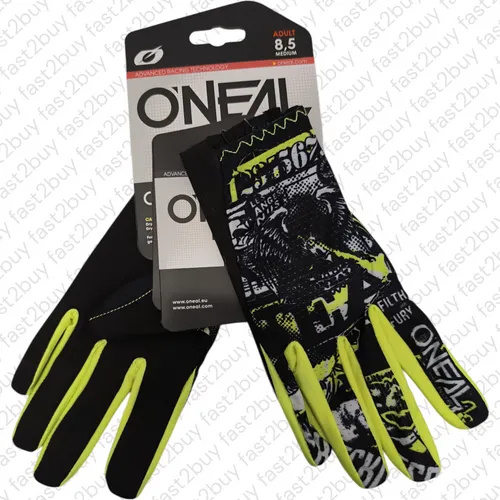 O'Neal Matrix Attack Motorradhandschuhe für Damen in gelb von O'Neal