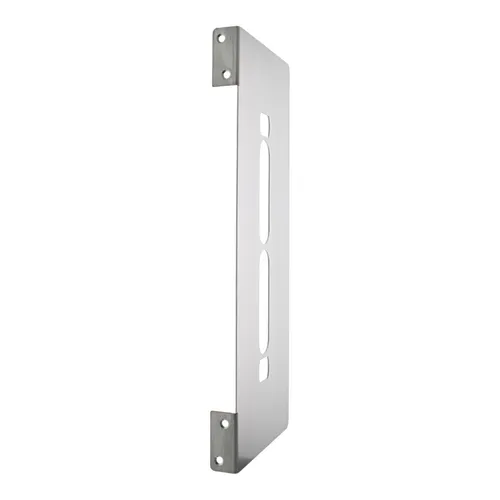 FEPS Schließblech Universal Türschonblech 65mm - Edelstahl gebürstet, ideal zum Schutz von Haustüren und Innentüren, passend für Holztüren, Stahltüren und Kunststofftüren.