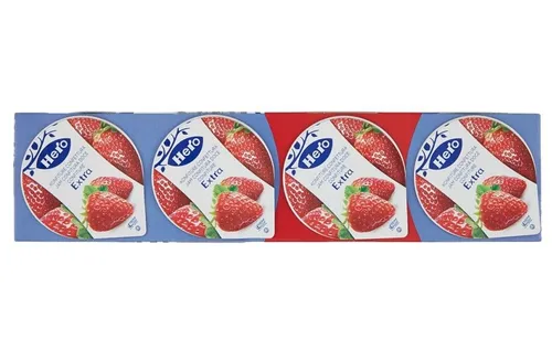 Hero Fragola Konfitüre Einzeldosis Marmelade aus Erdbeeren ( 4 x 25g )
