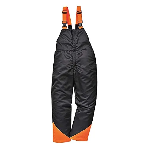 Portwest Schnittschutzhose Oak CH12 – Latzhose mit Schnittschutzklasse 1, Größe S