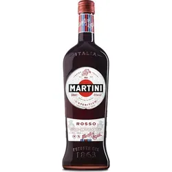 Martini Rosso 14,4% 0,75 Liter - Sonstige Spirituosen – Italienischer Wermut mit komplexer Aromatik, ideal als Aperitif oder Basis für erfrischende Cocktails.