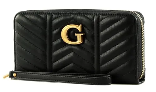 Guess Geldbörse Lovide SLG, Black in schwarz von GUESS