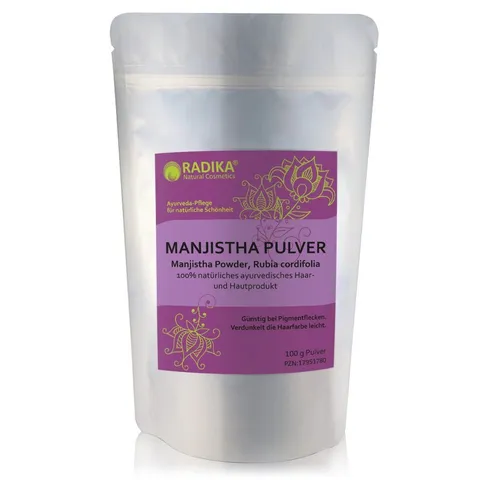 BIOHERBA R Pflege-Set Manjistha Pulver Rubia Cordifolia 100 g