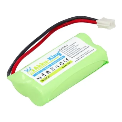 Akku kompatibel mit DeTeWe BT-800 - NI-MH 800mAh - für BeeTel 2000, 2000C, 900C, Sony 6030, 6031, 6032, 6041, 6042, 6043, 6051, 6052, 6053, 8300