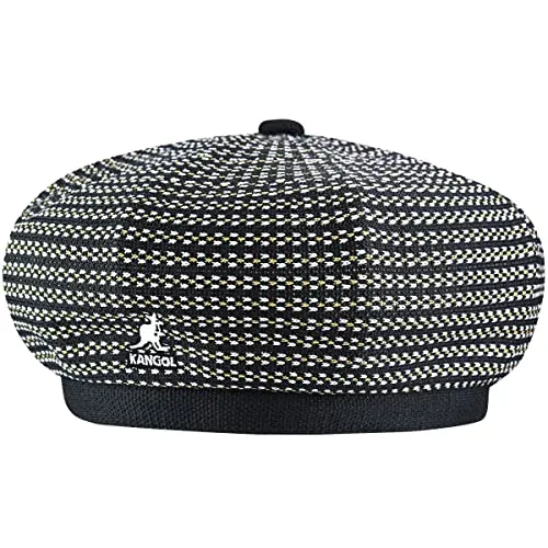Kangol Preppy Jax Baskenmütze Schwarz von Kangol