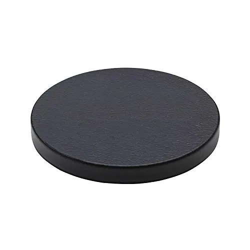 Mobile Plattform für runde Kunststoffkauf mit 4 Rädern 39 x 39 x 4,5 cm in Anthrazitfarbe