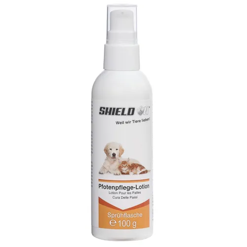 ShieldOn Pfotenpflege-Lotion für Hunde und Katzen - 100g, Sprühflasche Schutz