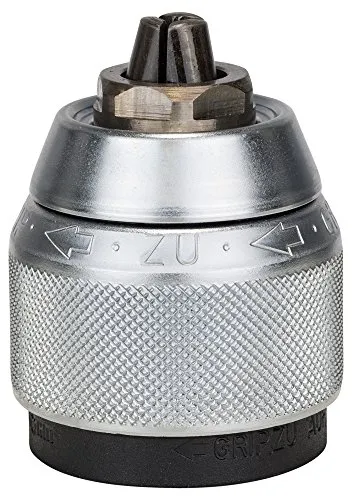 Bosch Accessories Schnellspannbohrfutter 1,5 bis 13 mm - Bohrfutter für einfache und schnelle Bohrerwechsel ohne Schlüssel, kompatibel mit Bosch Schlagbohrern – ideal für Heimwerker und Profis.