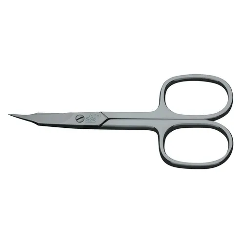 Nagelschere, aufgebogen, glatt, vernickelt