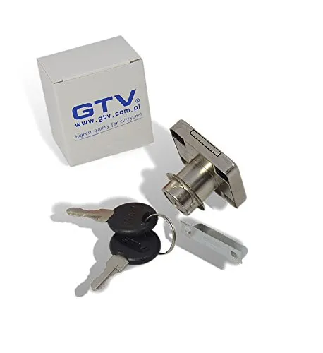 Schrankschloß Möbelschloß Briefkastenschloß 19mm Hebelschloß mit 2 Schlüssel
