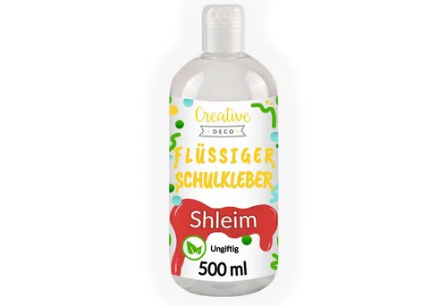 Creative Deco Bastelkleber Bastelkleber für Schleim Flüssig-kleber PVA