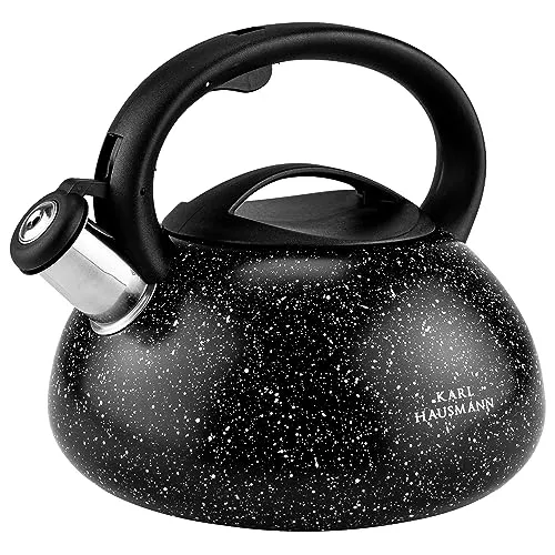 KARL HAUSMANN Wasserkessel Induktion in schwarz von KARL HAUSMANN