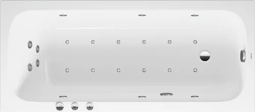 Duravit Qatego Rechteck-Whirlwanne 170 x 75 cm von Duravit