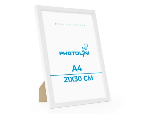 PHOTOLINI Bilderrahmen Poster-Einzelrahmen Modern Schmal