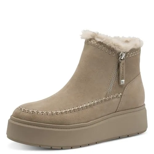 Tamaris Damen Stiefel Leder braun 39