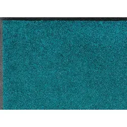 wash+dry by Kleen-Tex Fußmatte Trend Uni - Schmutzfangmatte - Rechteckige, waschbare Fußmatte in Dunkelgrün, rutschhemmend und ideal für In- und Outdoor-Bereiche. Strapazierfähig und pflegeleicht für jeden Eingangsbereich.