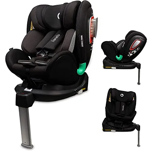 LIONELO Antoon PLUS ADAC Kindersitz - Kindersitz mit Isofix und 360-Grad-Drehbasis, ideal für Kinder von 0 bis 18 kg. Hohe Sicherheit mit ADAC-Zertifikat und verstellbarer Kopfstütze für optimalen Komfort.