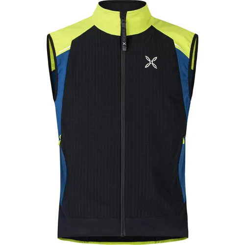 Montura Wind Revolution Vest nero/verde lime (9047) M