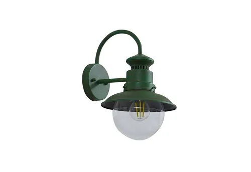 Lindby Celinor Wandleuchte außen in grün von Lindby