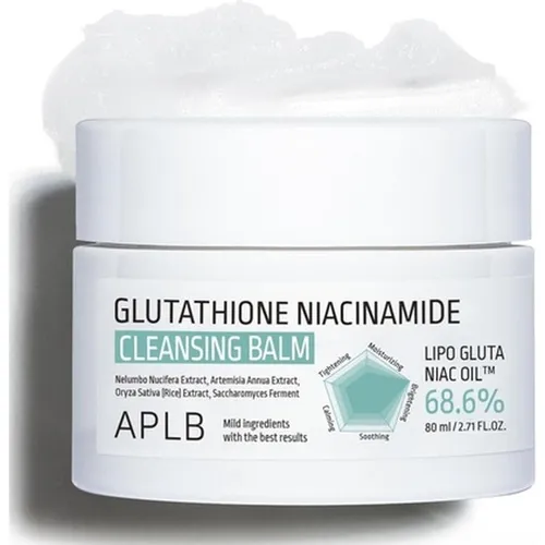 Aplb Glutathione Niacinamide Cleansing Balm Lipo Gluta Niac Oil 68.6% 2.71 (80 ml) (APB-68399)