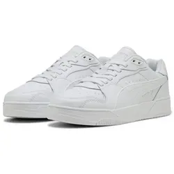 PUMA RBD Break Low 001 – PUMA White-Cool Light Gray - Sneaker mit Retro-Design, dämpfender SoftFoam+ Innensohle für optimalen Komfort und stylischem Look, inspiriert von Basketball und Popkultur.