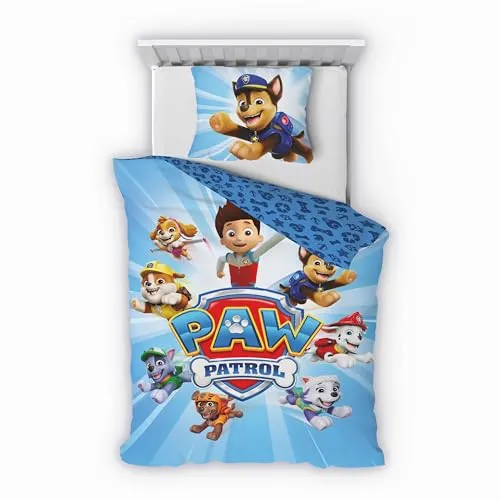 Träumschön Paw Patrol Bettwäsche 135x200 von Träumschön