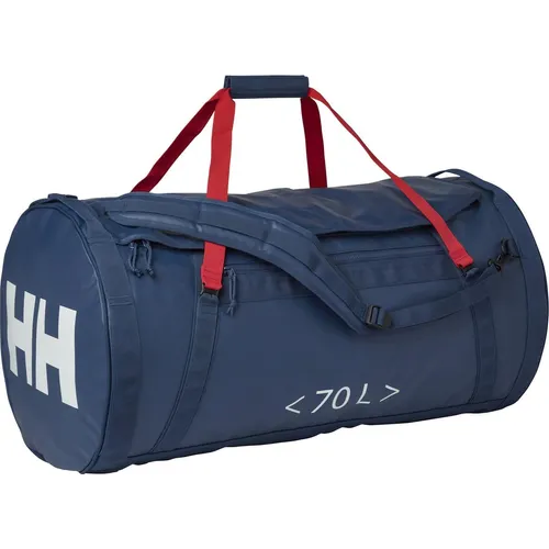 Helly Hansen HH Duffel Bag 2 70L ocean (584) STD - Outdoor Reisetaschen und Reisegepäck mit wasserabweisendem Material, ideal für Abenteuer und Reisen, bietet 70L Stauraum und kann bequem als Rucksack getragen werden.