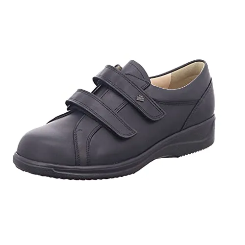 Finn Comfort Adult Aleppo schwarz Gr. 37,5 - Damen-Schnürhalbschuhe aus hochwertigem Echtleder, bieten optimalen Tragekomfort und stilvolles Design für den Alltag.